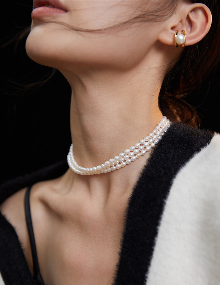 The Princess Diana Pearl Choker at Salty Pearl Redefines Regal Elegance