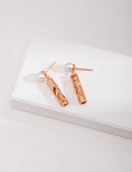 Flute Earrings